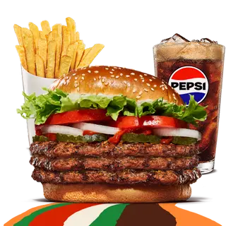 Triple Whopper Zestaw
