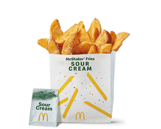 McShaker Fries Deluxe Sour Cream