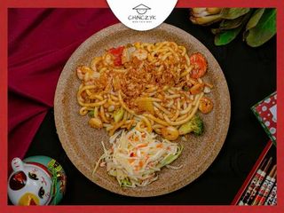 Udon z Krewetkami