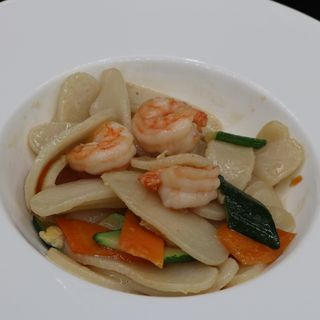 169 Gnocchi con gamberi