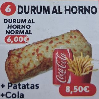 Menu Durum al Horno