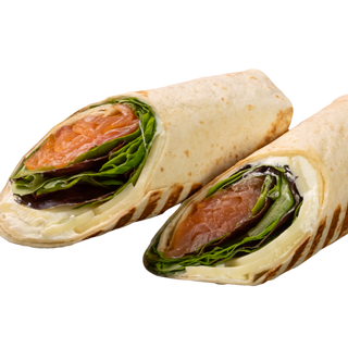 Тортила с пушена сьомга