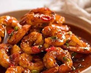Langostinos chili