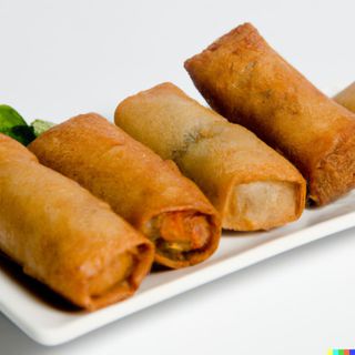 Spring Roll (Veg/Chicken) (4 p) 