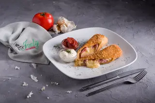 Pohovane palačinke sa šunkom i sirom