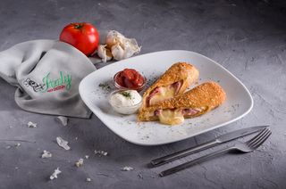 Pohovane palačinke sa šunkom i sirom