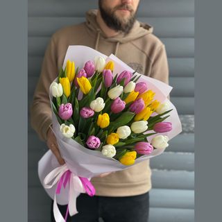 35 тюльпанів мікс
