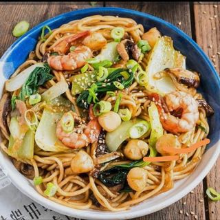 Wok fruit de mer 