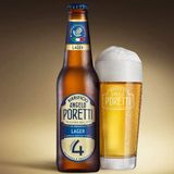 Poretti Premium Lager 4 Lupulos 33cl (5%vol.alc.)