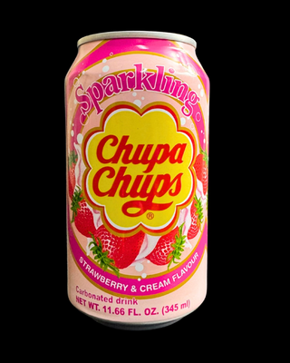 Chupa Chups Strawberry&Cream Flavour