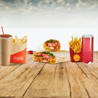 18 Chicken tikka wrap