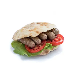 Ćevapi u lepinju 400gr