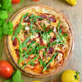 Caramel Meat Special Pizza