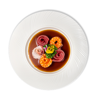 84.Carpaccio de sashimi (15 pzs.)