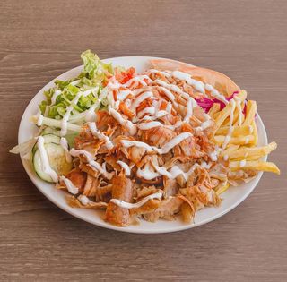 Kebab no Prato