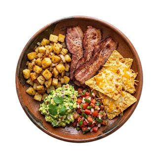 Mexican Breakfast Skillet Plate