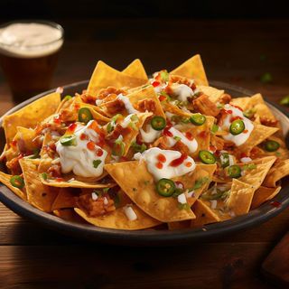 Nachos De Pollo
