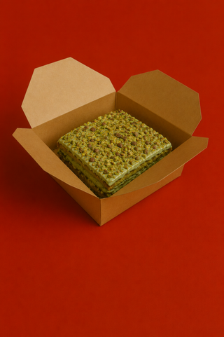 Lasaña de Pistacho DOP (la siciliana que no pide perdón)