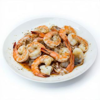 Gambas Salteadas a las Diez Especias