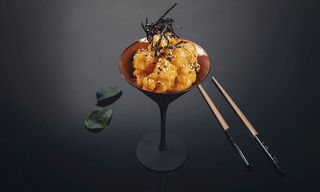 კრევეტების ტემპურა