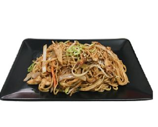 Yakisoba con  pollo