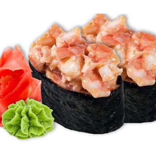 Гункан з креветкою (2шт)