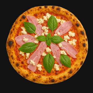 PIZZA PROSCIUTTO COTTO BUFFALA 30CM