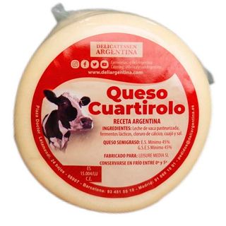 Queso Cuartirolo estilo Argentino - 1 Kg (1657)