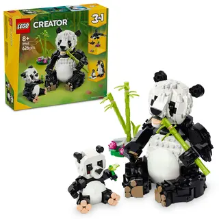 Animale salbatice: Familia de ursi panda - 31165