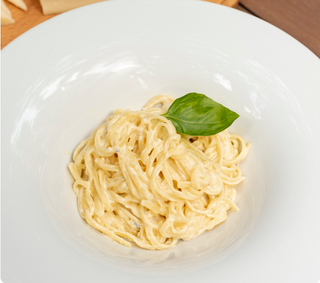 Espaguete ao Molho Branco