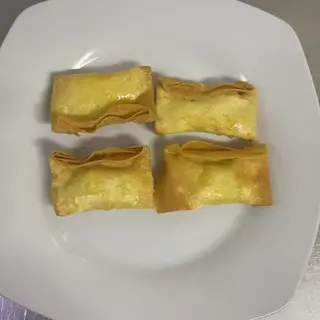 Pasta Rellena De Queso Y Cangrejo