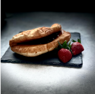 Scoverga cu dulceață de căpșuni