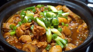 77. Scodella di fuoco con gamberetti