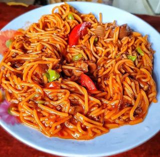 Spaghetti rognon  +Pain