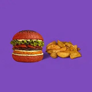 Parmigiana Burger+Side