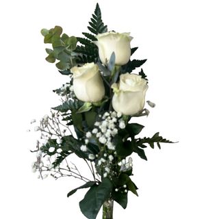 Ramo De 3 Rosas Blancas