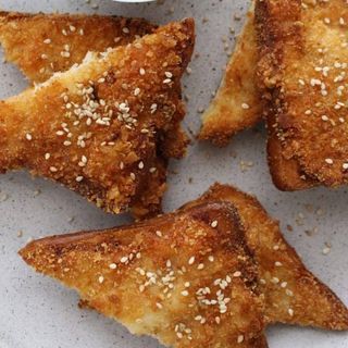 6. Tostate di gamberetti