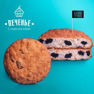 Печенье овсяное с изюмом