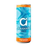 Lata Aquarade Naranja Zero 33cl.