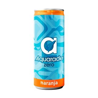 Lata Aquarade Naranja Zero 33cl.