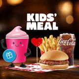 საბავშვო მენიუ ჰამბურგერით