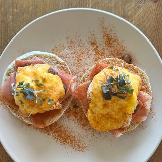 Benedict Presunto e Cogumelos