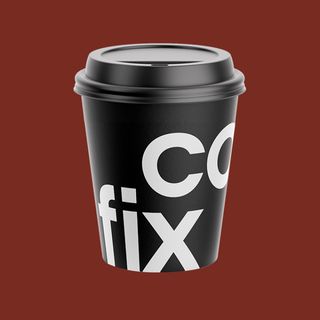 Americano z mlekiem @ M