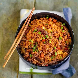 Fried Rice With Beef