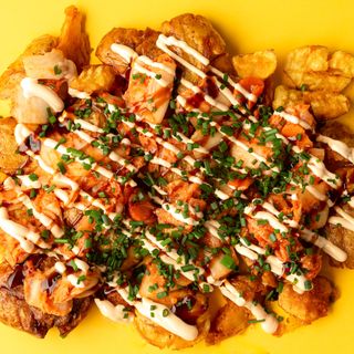 Smashed Potatoes Kimczi