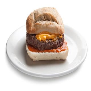 Hamburguesa redonda clásica