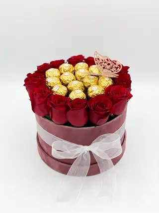 Box M De Roses Et Chocolats