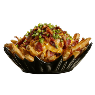 Patatas fritas con bacon