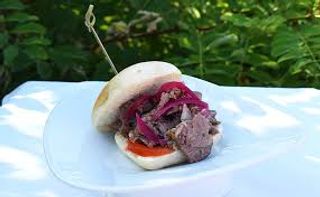 Porchetta cipolla agrodolce