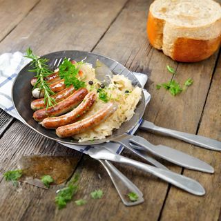 Колбаски на гриле